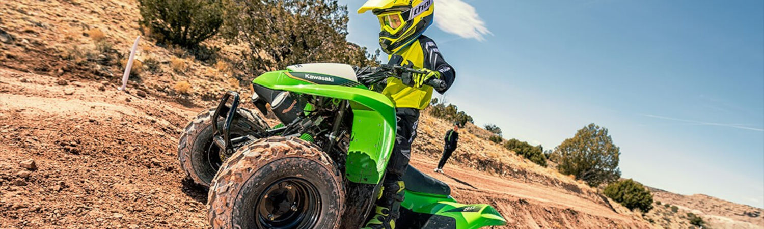 2021 Kawasaki KFX® 50 for sale in Flemington Powersports, Flemington, New Jersey